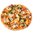 Thai chicken pizza