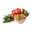 Tomato vinaigrette salsa