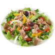 Tuna tomato black bean salad