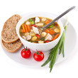 Turkey and potato soup