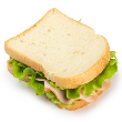 Turkey apricot sandwich