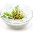 Turkish cucumber and mint soup