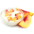 Vanilla poached peaches