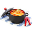 Vegetarian enchilada casserole