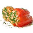 Vegetarian stuffed peppers