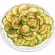 Zucchini and Parmesan salad