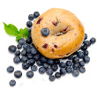 Zucchini blueberry muffins